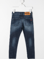ג׳ינס עם קרעים כחול כהה DIESEL בנים - 4-16 שנים