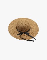 כובע רחב עם סרט
