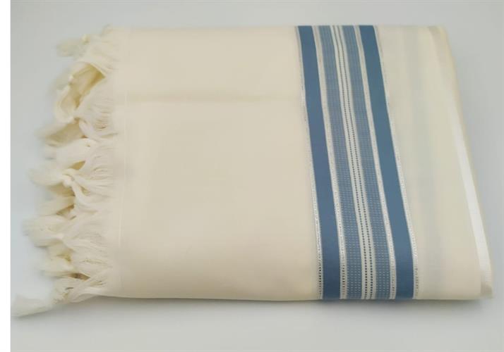 טלית צמר דגם מעלות