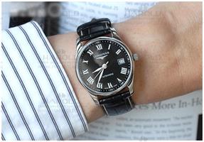 שעון יד אנלוגי גברים LONGINES L2.893.4.51.7