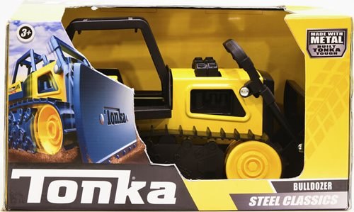 דחפור ממתכת של tonka