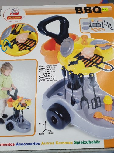 סט עגלת ברביקיו