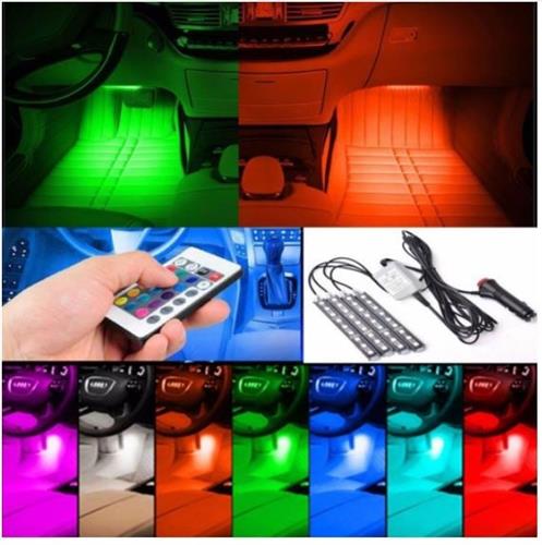 אורות לד אווירה ברכב