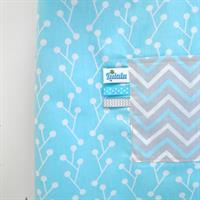 סינר הנקה טורקיז עלים