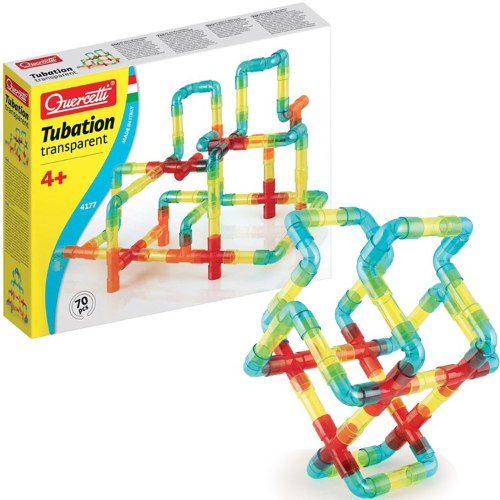 קווארצטי משחק הרכבת צינוות שקופות 4168