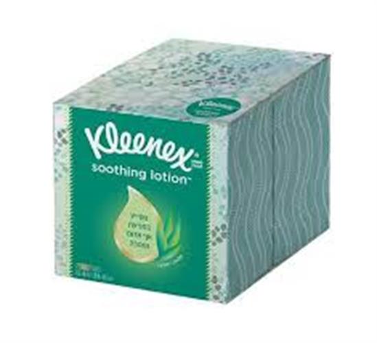 ממחטות אף קלינקס לושן 3 שכבות קופסא 75 יחידות Kleenex