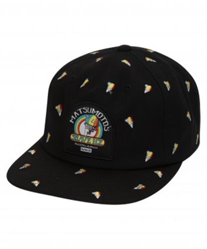 Hurley M Matsumoto Shave Ice Cone Hat- Black