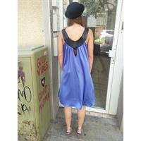 שמלת לילה קצרה לילך