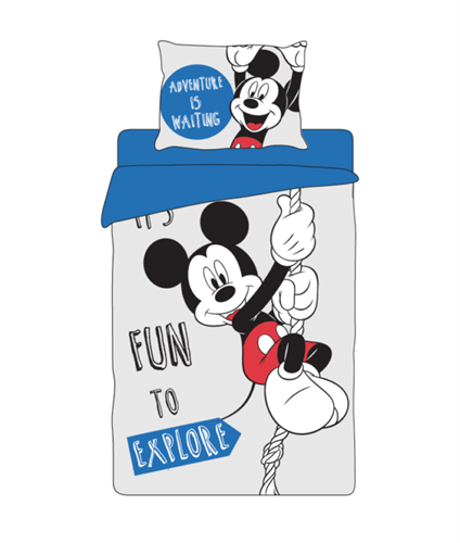 סט מלא יחיד מיקי המטריף 100% כותנה