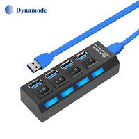 מפצל USB 3.0 עם 4 כניסות מבית Dynamode