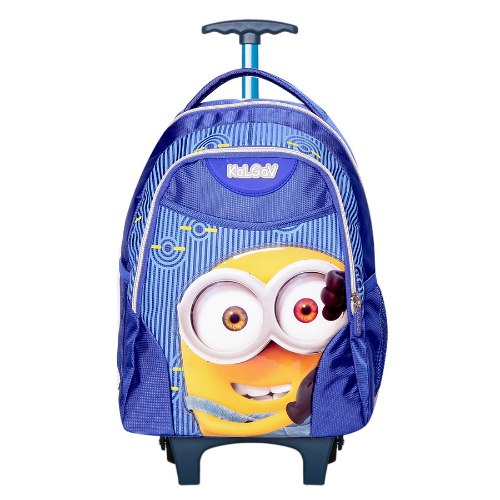תיק גן טרול מיניונים כחול