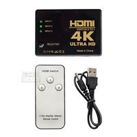 מפצל HDMI לחיבור 3 יציאות HDMI שונות למסך 1 מבית LMS DATA