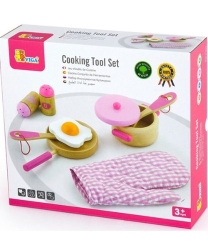 סט כלי בישול מעץ