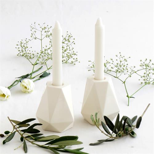 מתנה לבת מצוה - פמוטי שבת מעוצבים