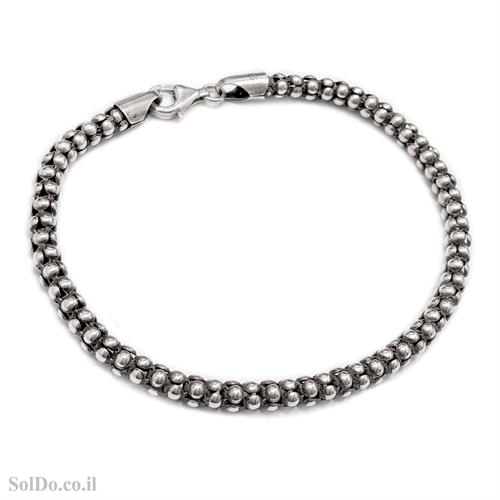 צמיד מכסף שורה אחת Z3108 | תכשיטי כסף 925 | צמידי כסף