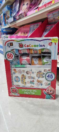 סט קעקועים ומדבקות