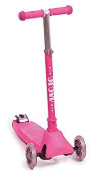 קורקינט 3 גלגלים ורוד