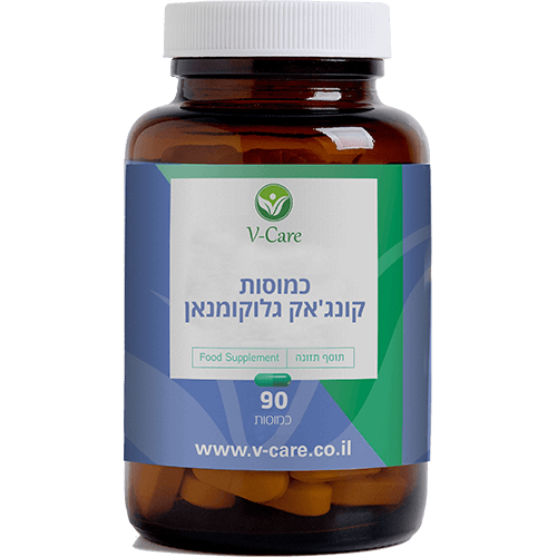 -- קונג'אק גלוקומנן -- 90 כמוסות