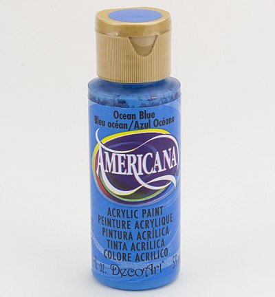 צבע אמריקנה 59 מ"ל Ocean Blue  DA270