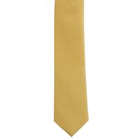 עניבה חלקה צהוב בננה