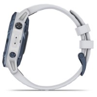 שעון דופק Garmin Fenix 6 Pro Solar Mineral blue with whitestone band
