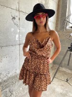 חליפת קימי הדפס מנומר