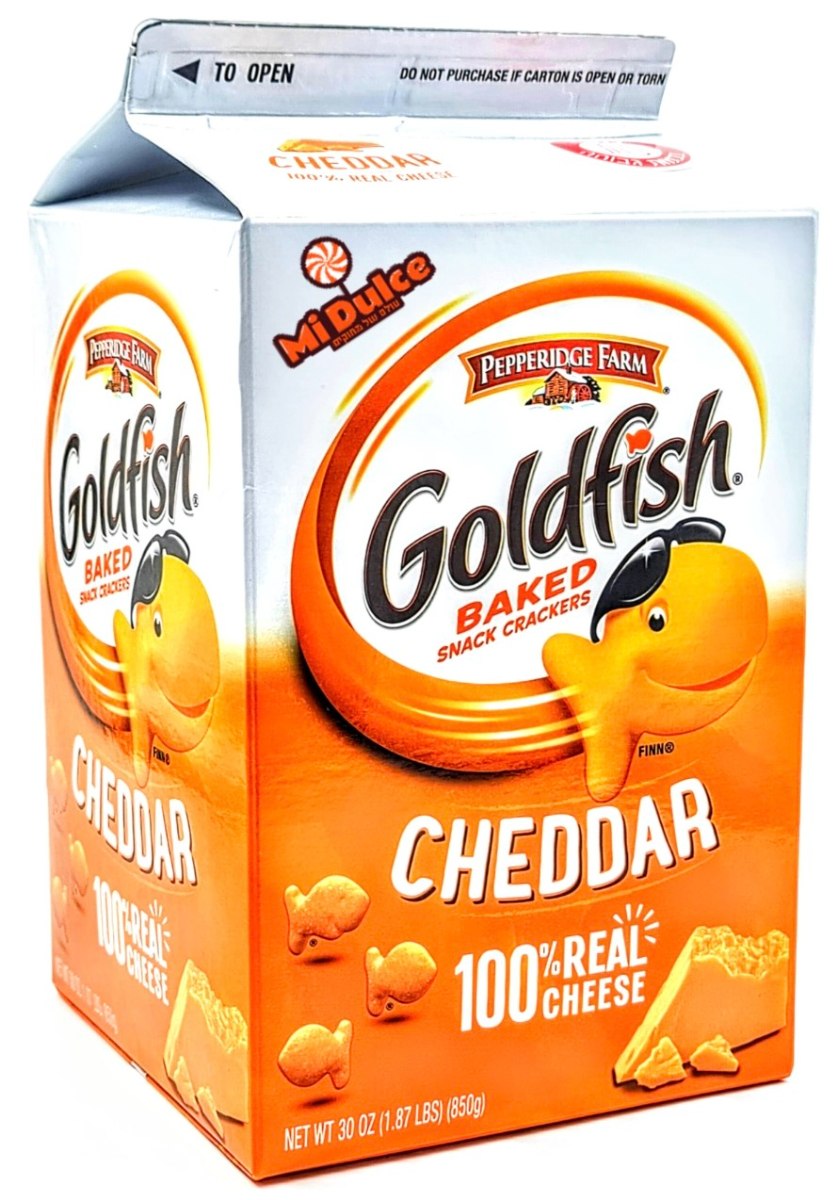 Goldfish Cheddar אקסטרה ענק! קופסא משפחתית!