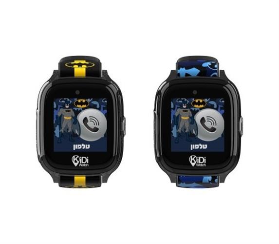 שעון GPS לילדים - KidiWatch Pro 2.1 - דגם באטמן