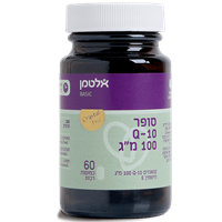 סופר Q10 , מכיל 60 כמוסות, 100 מג, אלטמן