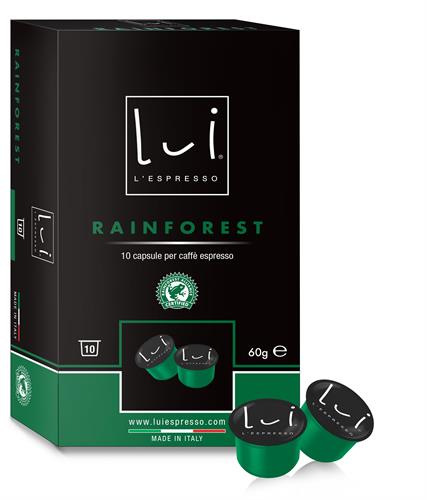 10 קפסולות לואי מסוג ריינפורסט | חוזק 6 - Rainforest