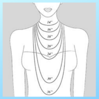 שרשרת עדינה בכסף או גולדפילד שזורה בתוך אופל כחול דגם כחלית