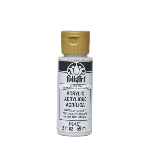 צבע אקריליק פולקארט 59 מ"ל DOVE GRAY 708