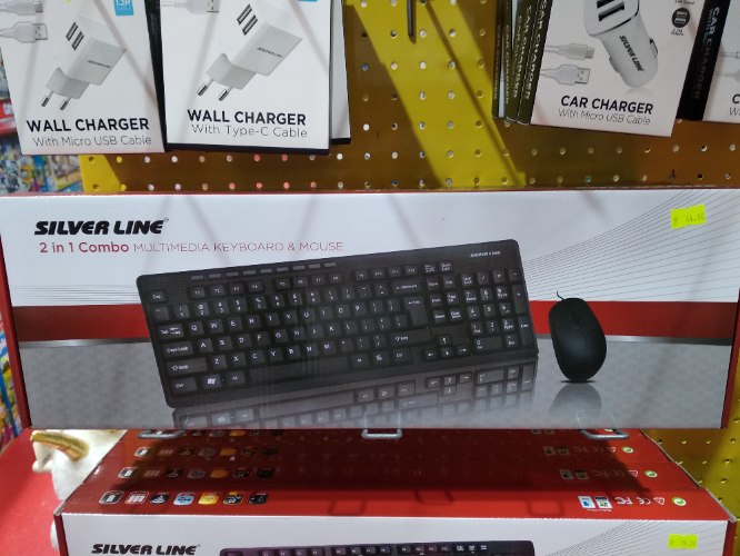 מקלדת למחשב + עכבר