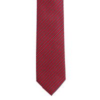 עניבה פסים דקים אדום