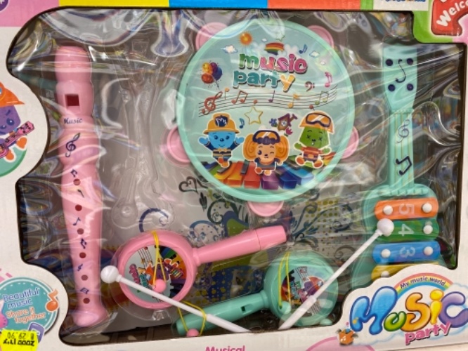 ערכת כלי נגינה לתינוקות