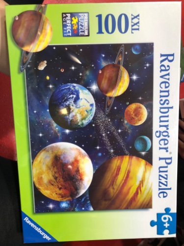 פאזל 100 חלקים כוכבי לכת