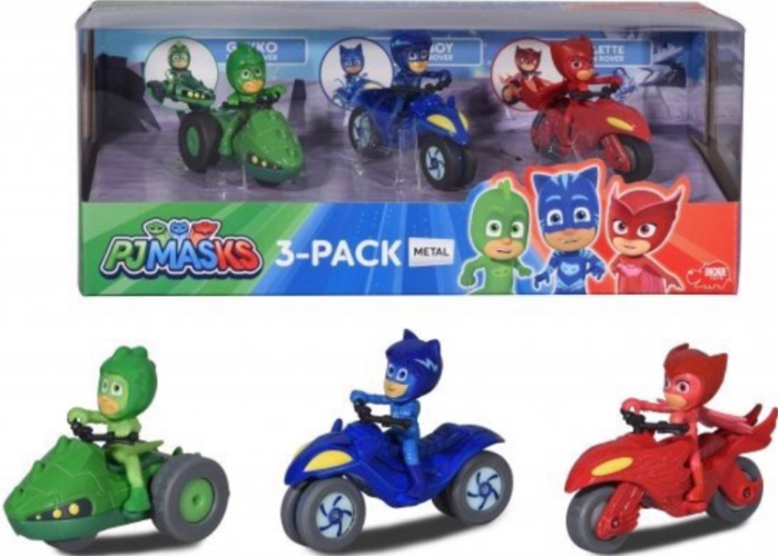 3 דמויות על אופנוע