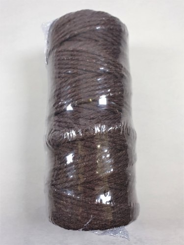 חבל מקרמה 4 מ"מ 250 גרם - חום