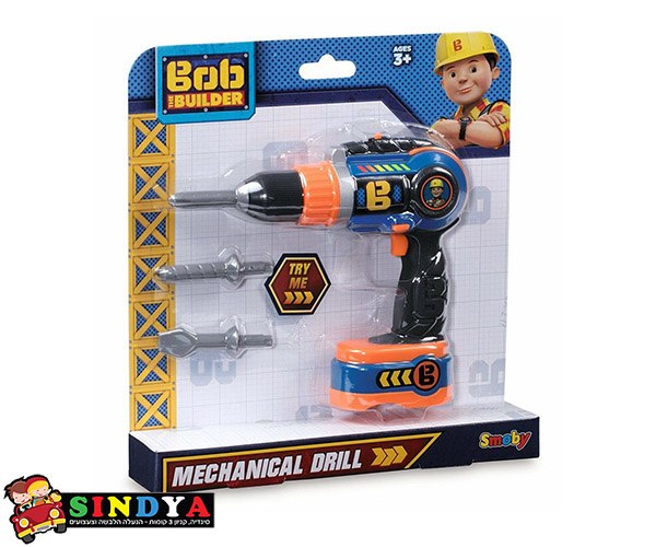 בוב הבנאי מברגה מכנית