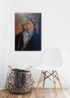 טאשי - הדפס ציור על קנבס גדול