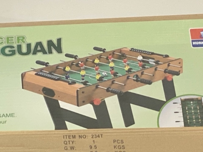 שולחן כדורגל