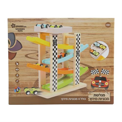 "מסלול מכוניות עץ 120272"
