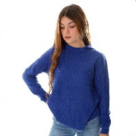 סריג קפוצ'ון זיג זג נשים