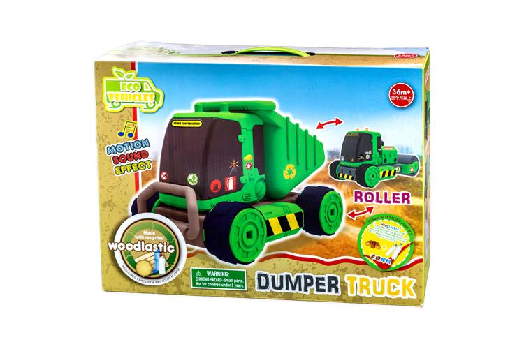 קוביות הרכבה- משאית מיחזור ECO BUILDER