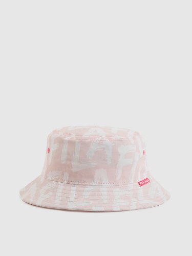 כובע טמבל FILA ורוד מודפס