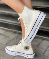 נעלי נשים CONVERSE/ALLSTAR צבע שמנת