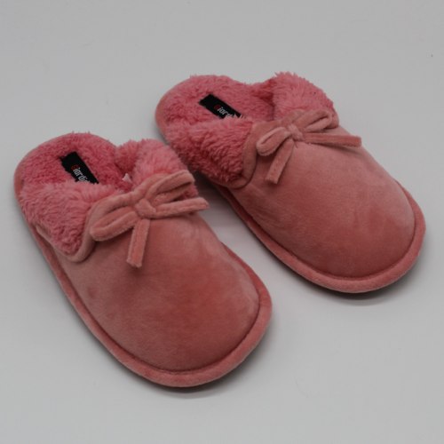 נעלי בית חמות לילדות ורוד