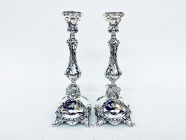 זוג פמוטי כסף טהור סטרלינג 925 האחים חדד