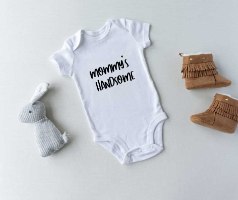 בגד גוף- mommy's handsome