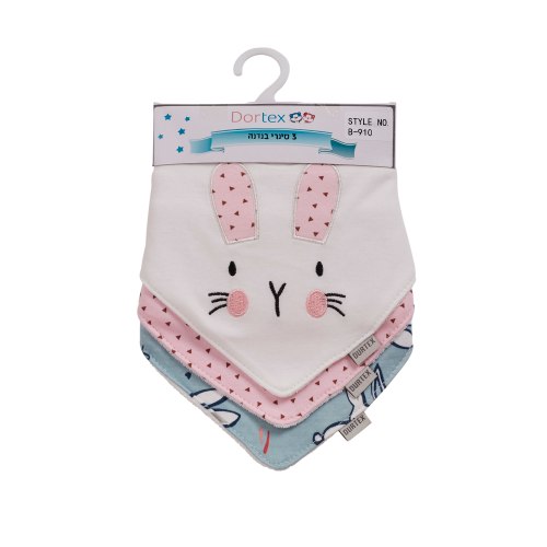 סט שלישיית סינרים-בנדנה ארנב